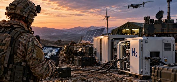Defence industry bets on hydrogen? Rheinmetall, Nel ASA, SFC Energy and HPQ Silicon aim to benefit