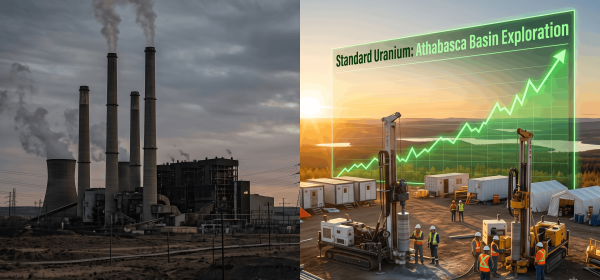 Data Centers and Nuclear Energy: Microsoft Invests, NexGen Plans to Mine Uranium, Standard Uranium Holds Promise