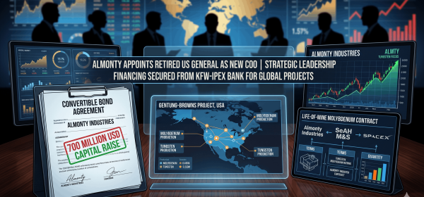 Geostrategic Raw Materials Alliance: Export Controls Hit SpaceX and Rheinmetall &ndash; Wall Street Bets on Almonty