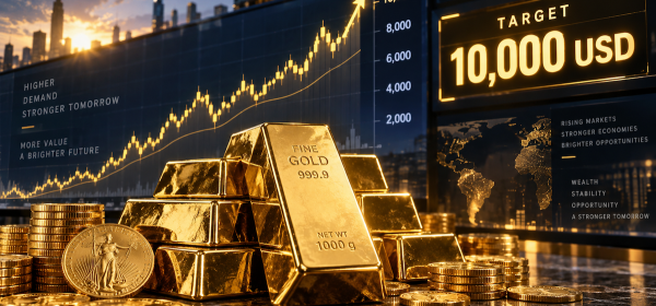 Gold at USD 10,000? Interest Rate Shock or Debt Escalation? Barrick Mining, First Majestic Silver and Lahontan Gold in Focus