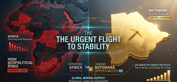 Gold Consolidation in Africa: Barrick Mining and Harmony Gold Under Pressure &ndash; North Arrow Minerals Fills the Strategic Niche