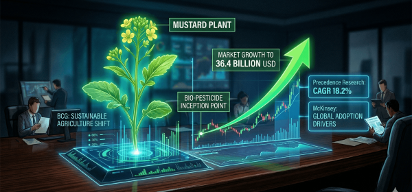 Opportunities from the Agricultural Transition: Bayer, Sumitomo, and MustGrow Biologics
